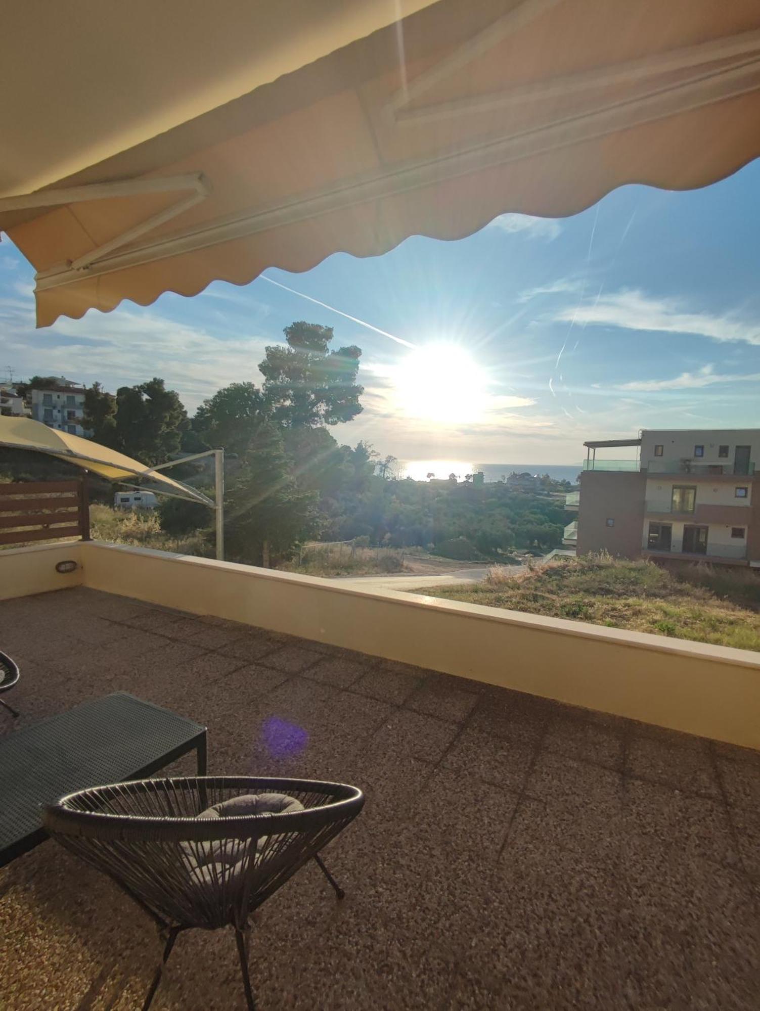 Theasis 5 Luxury Studio With Sea View Néos Marmarás Exterior foto